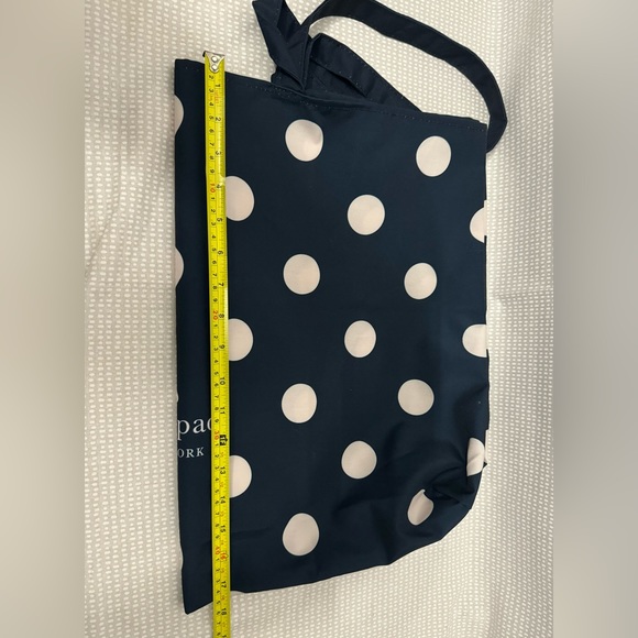 NWOT Kate Spade Polka Dot Foldable Tote - Picture 5 of 7